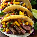Steak Tacos with Mango Jalapeño Salsa First Image