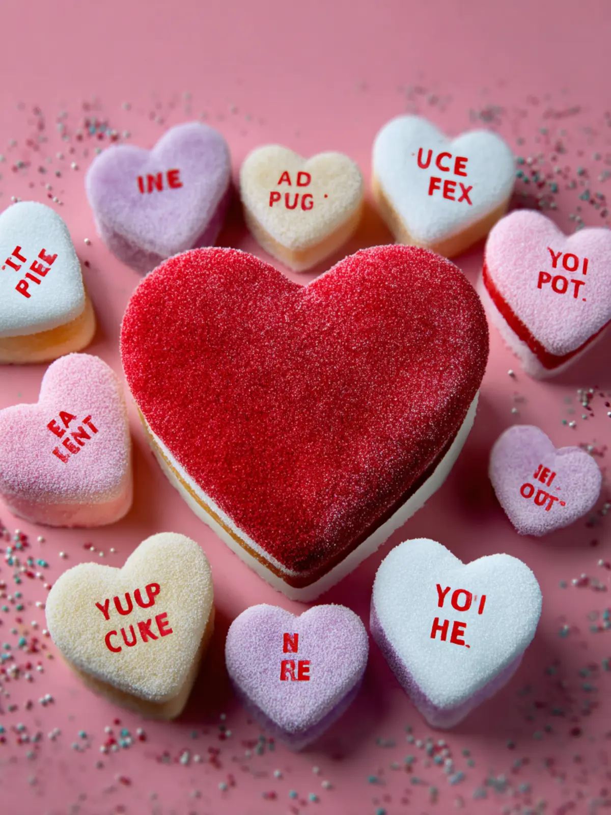Valentine’s Day Heart Cake Bites First Image