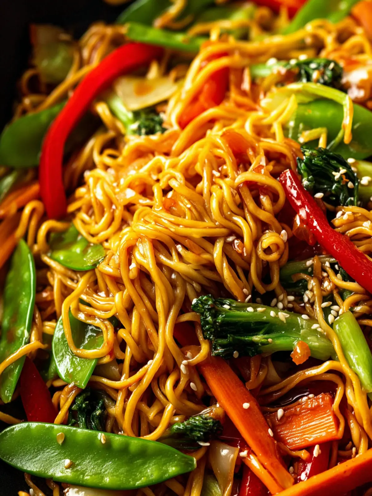 30-Minute Vegetable Lo Mein with Homemade Sauce First Image