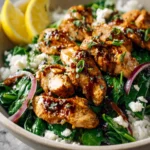 Chicken Spinach Meal Prep Bowls First Image