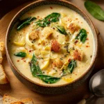 Creamy Tuscan Lemon Artichoke Soup First Image