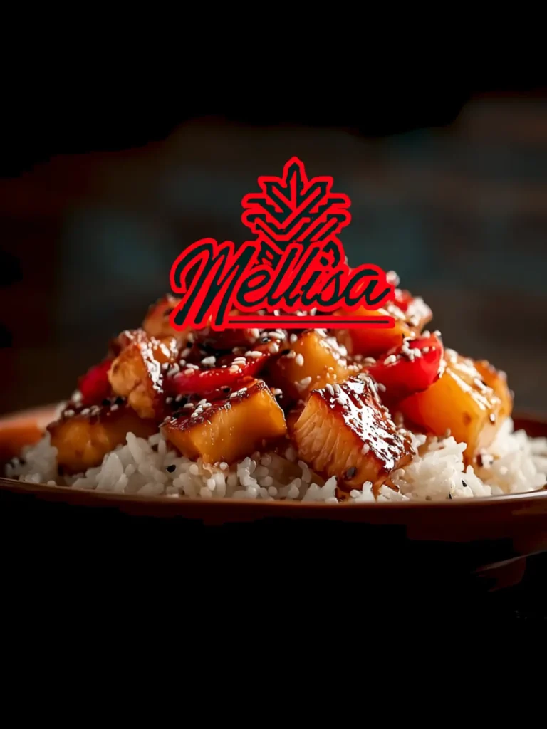 Easy Homemade Crockpot Pineapple Teriyaki Chicken Dinner First Image