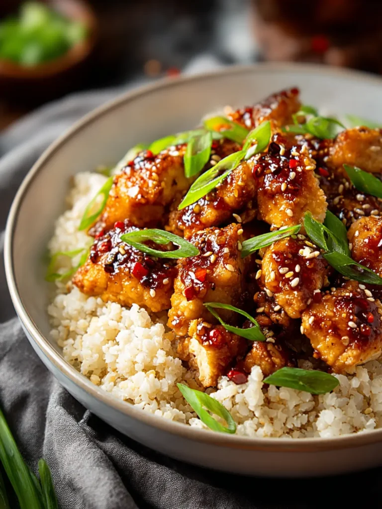 Honey Garlic Chicken First Image