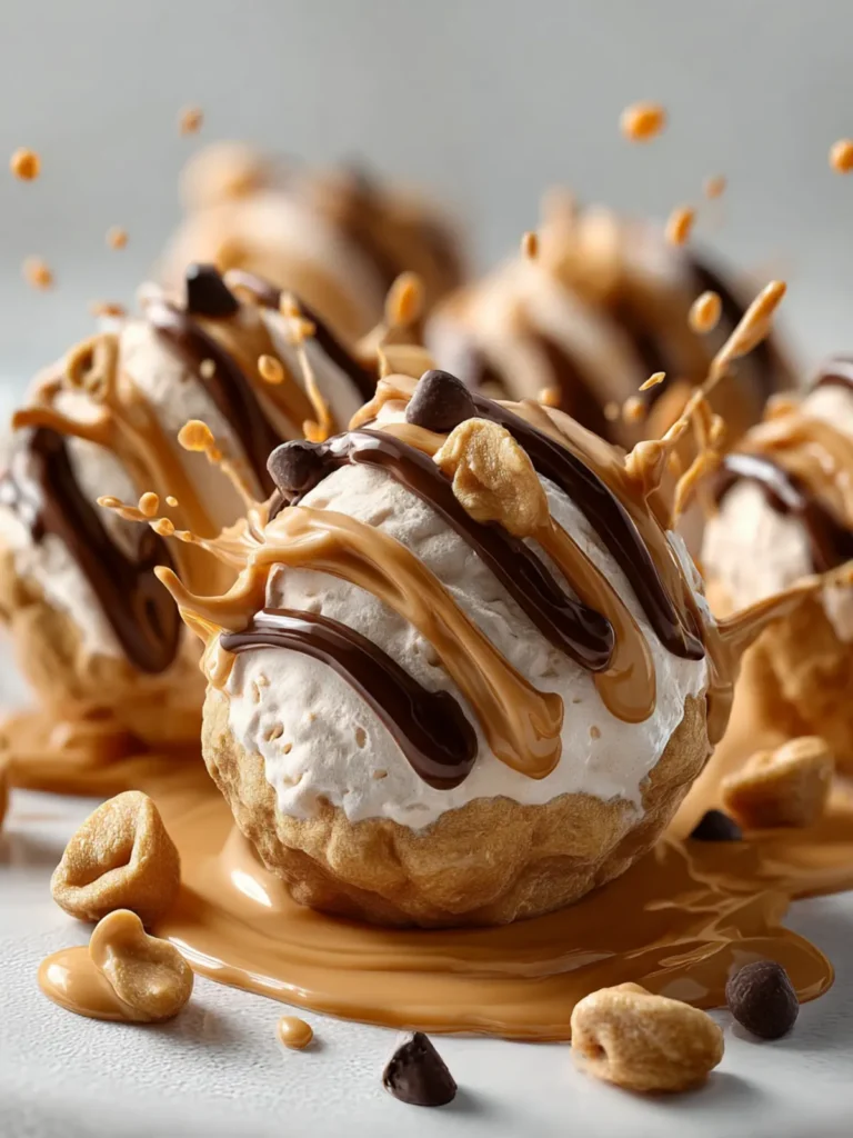 Irresistible Frozen Greek Yogurt Peanut Butter Bites! First Image