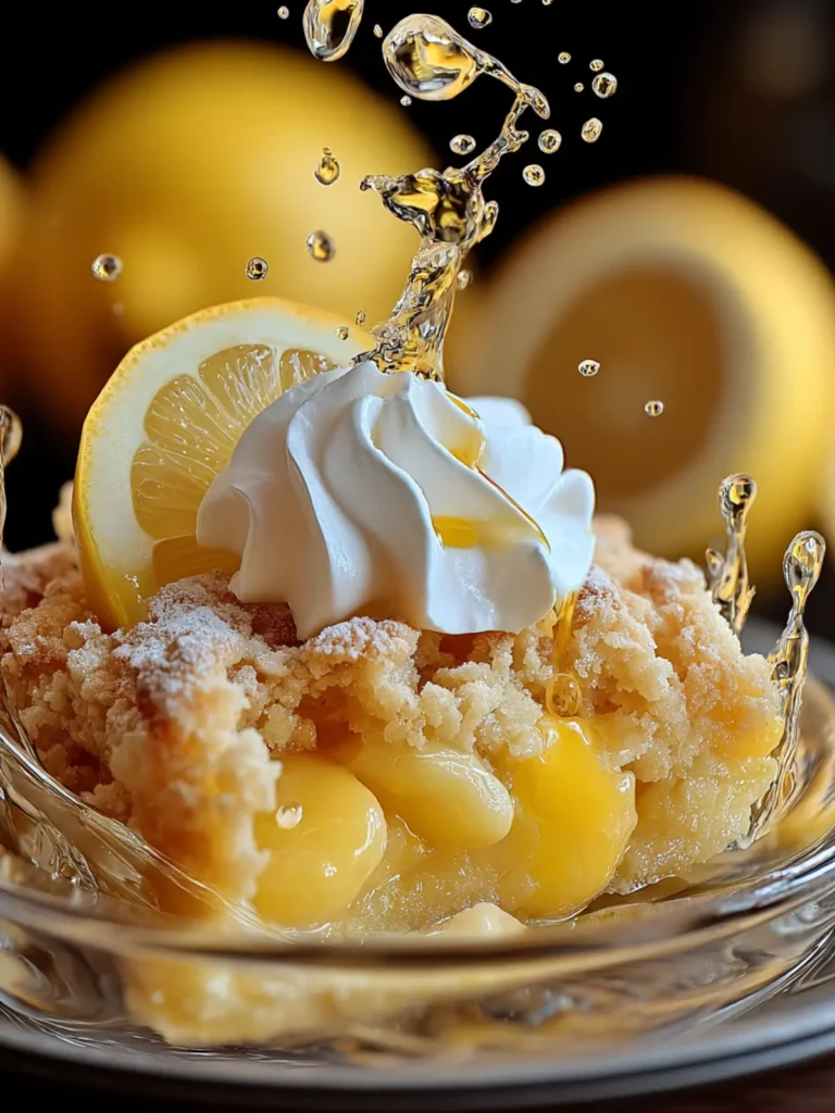 Irresistible Magic Lemon Cobbler Recipe You’ll Love First Image