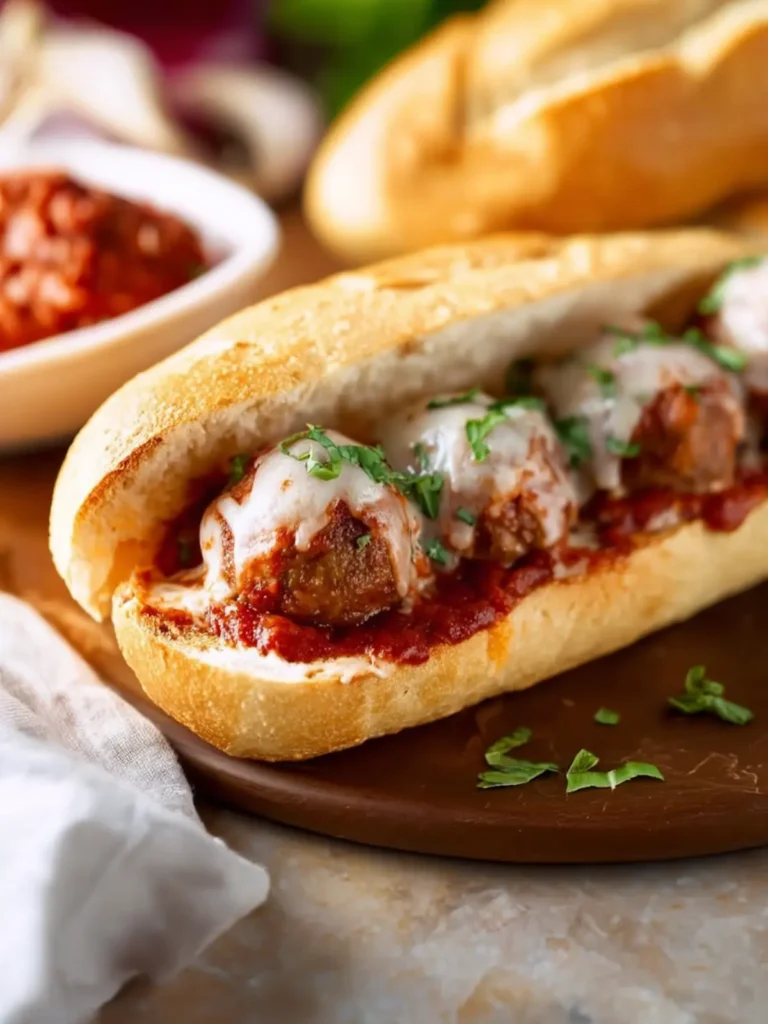 Italian Meatball Subs First Image