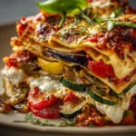 Layered Mediterranean Veggie Lasagna with Creamy Ricotta 😋 First Image