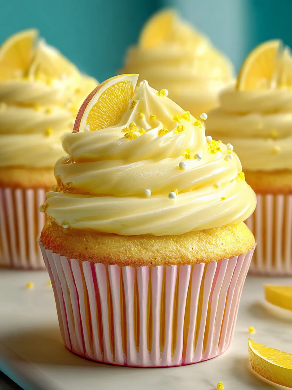 Lemon Cupcakes First Image