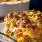 Magical Chicken Cobbler Dinner Casserole Recipe First Image
