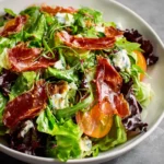 Mixed Greens Salad with Crispy Prosciutto First Image