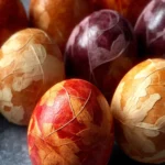 Onion Skin Easter Eggs First Image