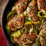 Pepperoncini Chicken Skillet First Image
