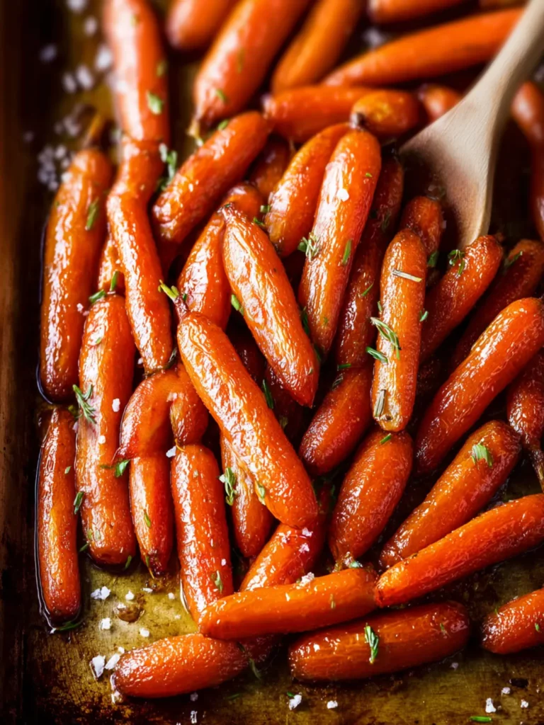 Roasted Brown Sugar Carrots First Image