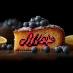 Simple Almond Flour Blueberry Lemon Cake Recipe First Image