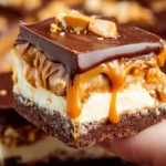 Snickers Cheesecake Bars First Image