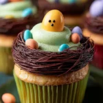 Bird Nest Easter Cupcakes First Image