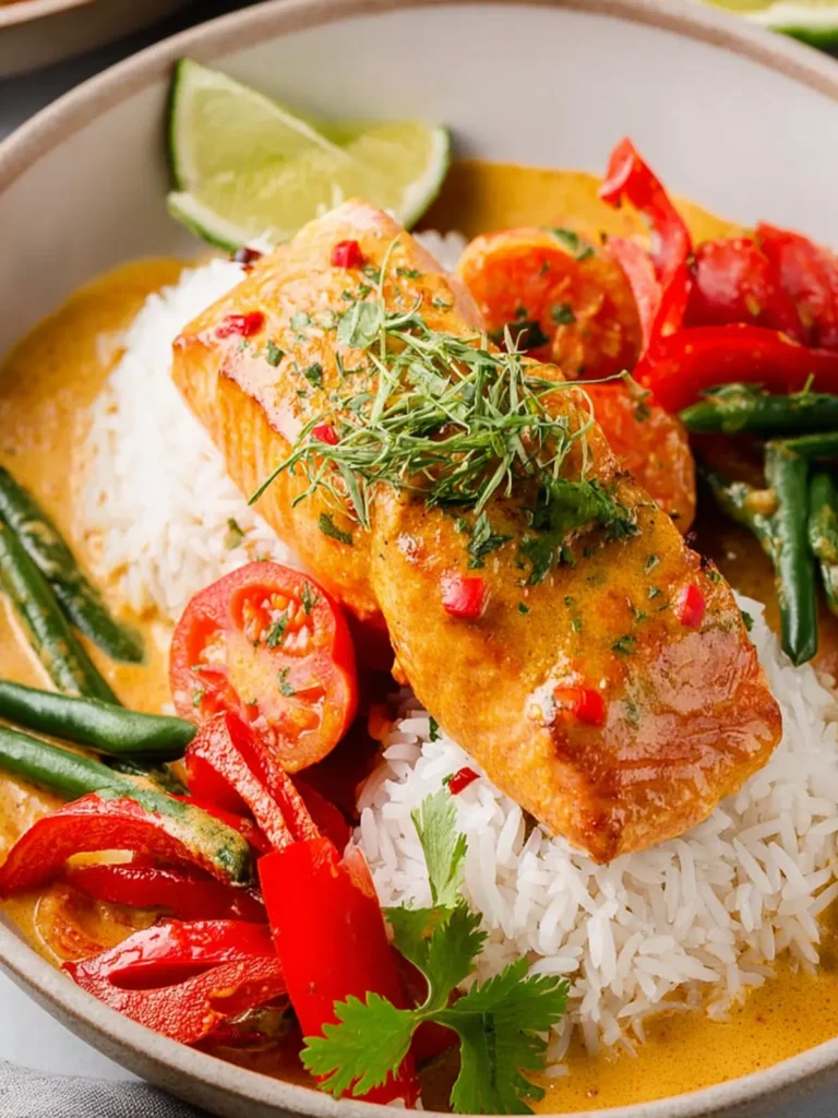 Coconut Curry Salmon First Image