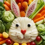 Easter Bunny Veggie Tray First Image
