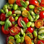 Fava Bean Tomato Salad First Image