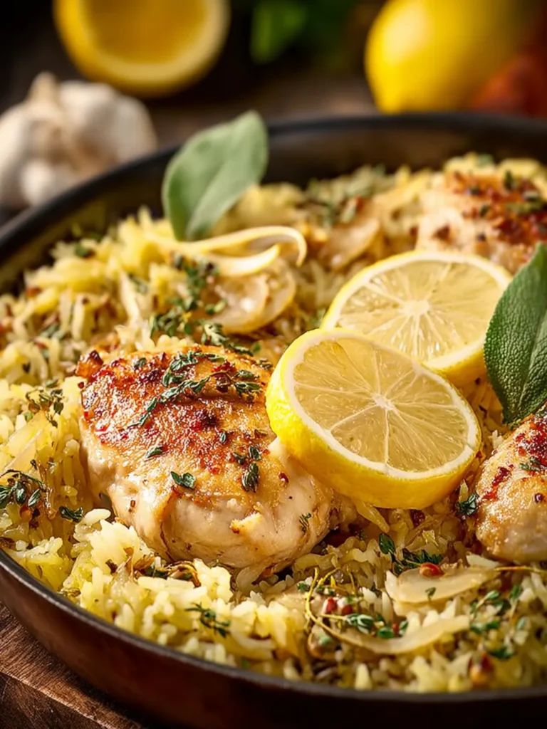 Lemon Chicken Rice First Image