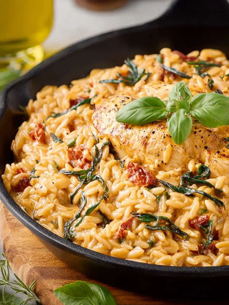 Marry Me Chicken Orzo First Image