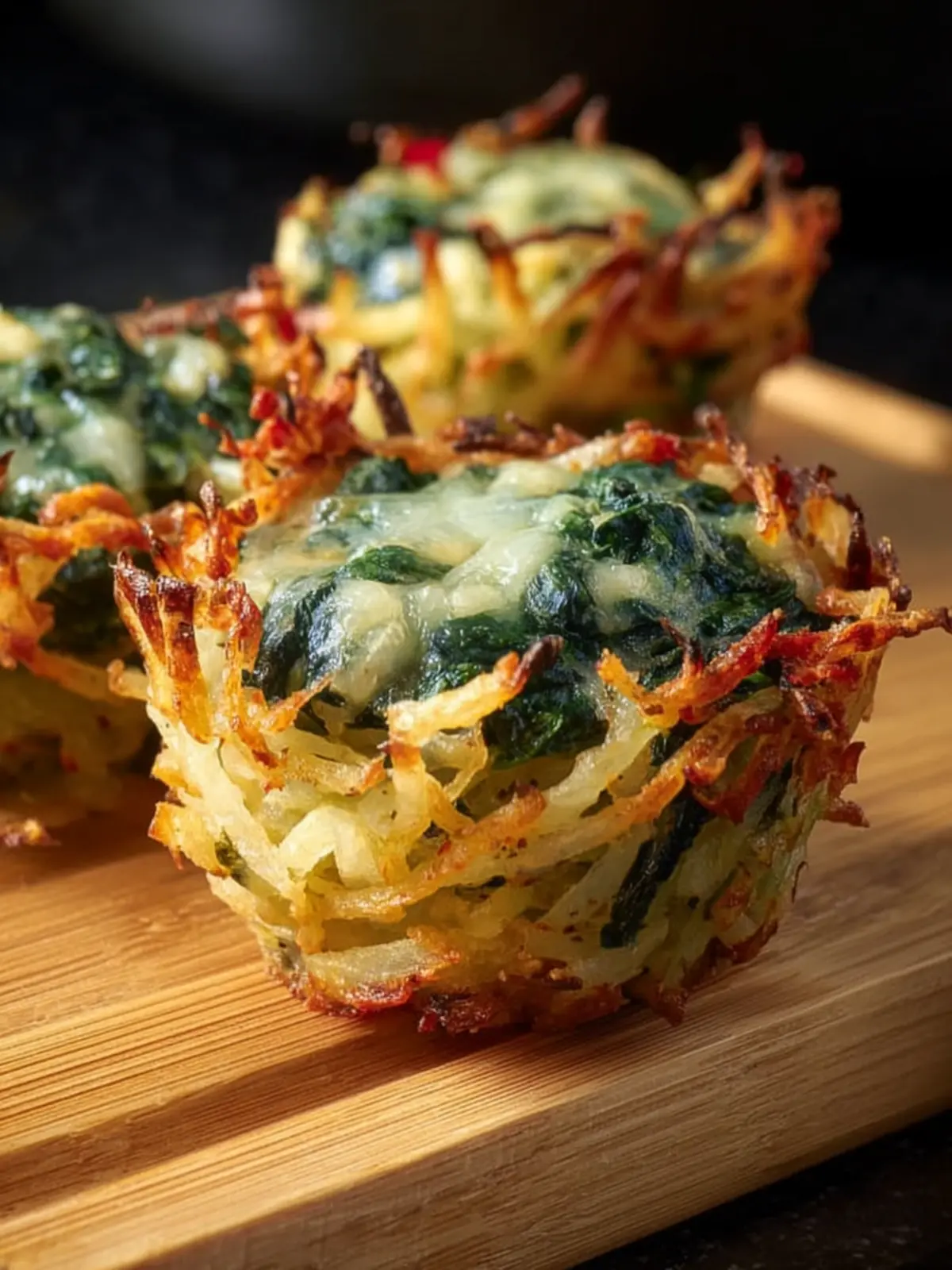 Cheesy Spinach Hash Brown Cups: Irresistibly Easy Indulgence