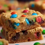 m&m cookie bars First Image