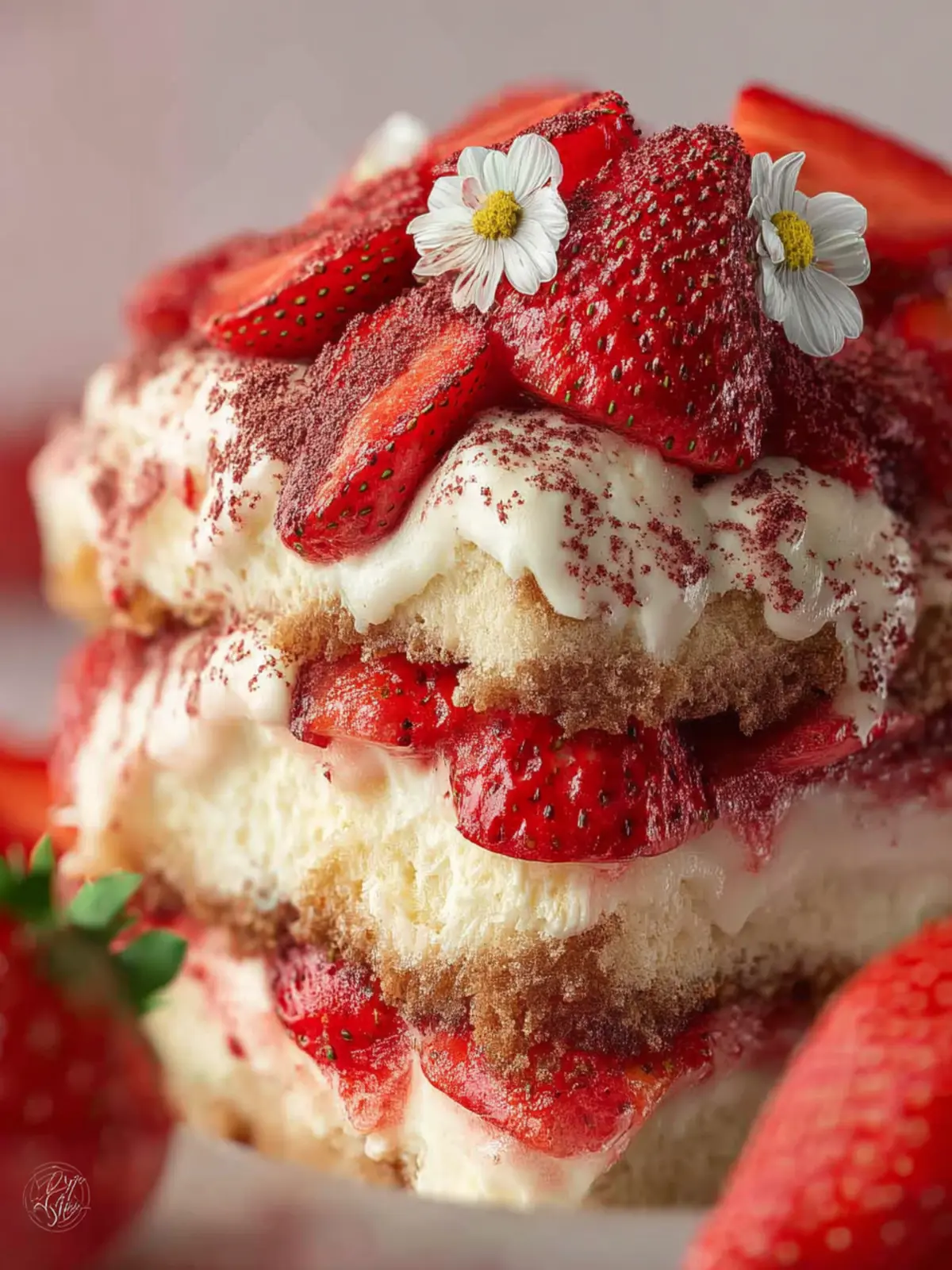 Strawberry Tiramisu No Bake: Irresistibly Creamy Delight